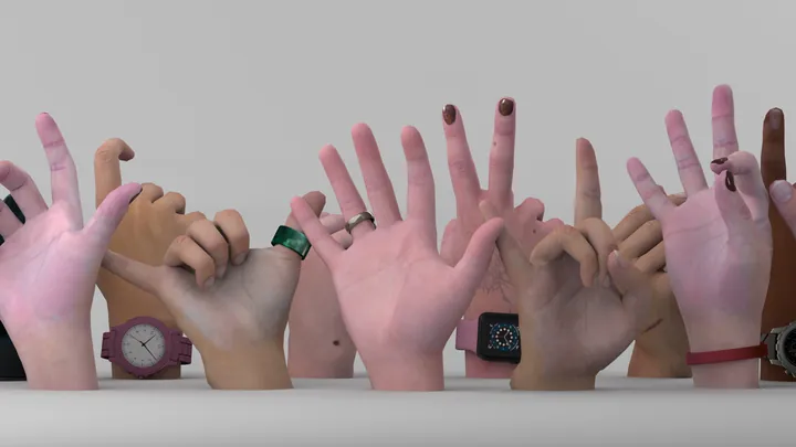 DART: Articulated Hand Model with Diverse Accessories and Rich Textures — NeurIPS, 2022 - Datasets and Benchmarks Track